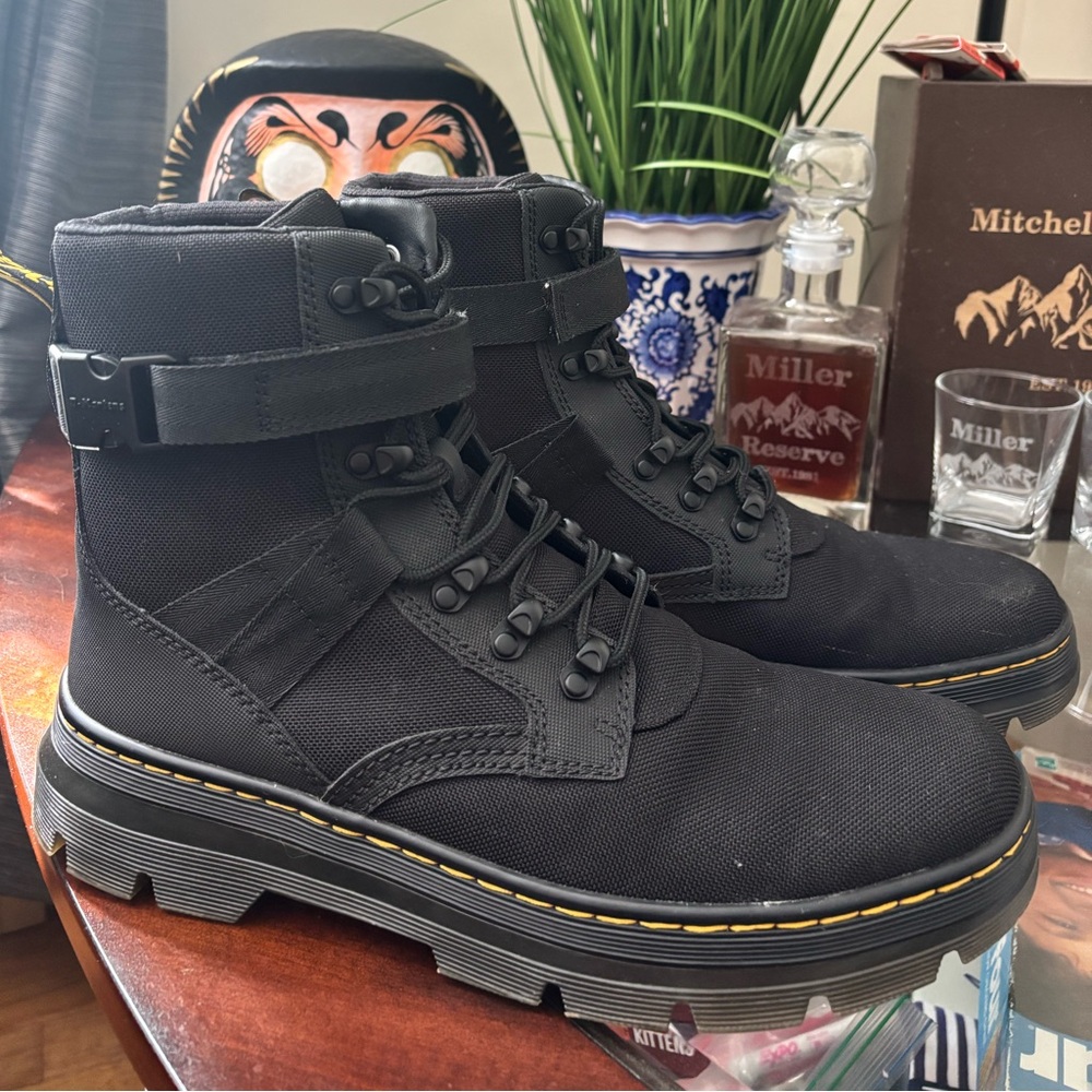 Dr. Marten’s Canvas Combat Boot